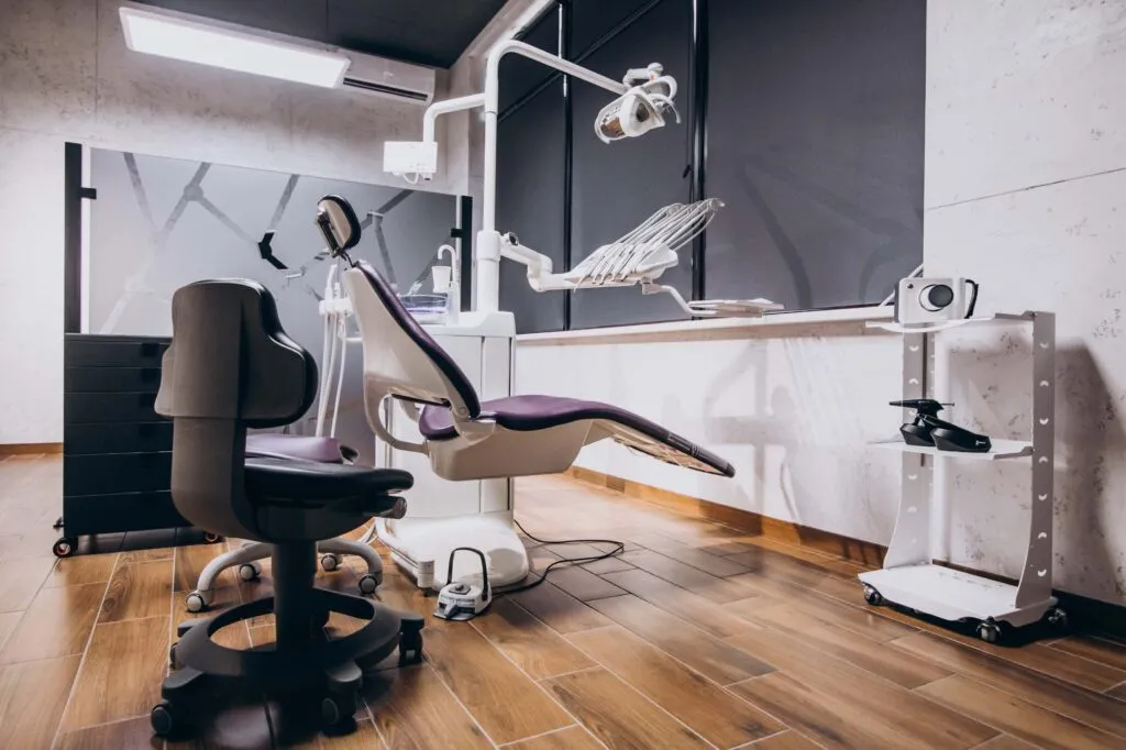 An orthodontic exam station